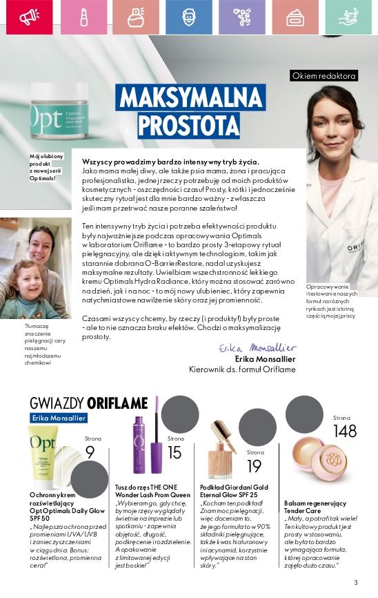 Gazetka promocyjna Oriflame str. 3