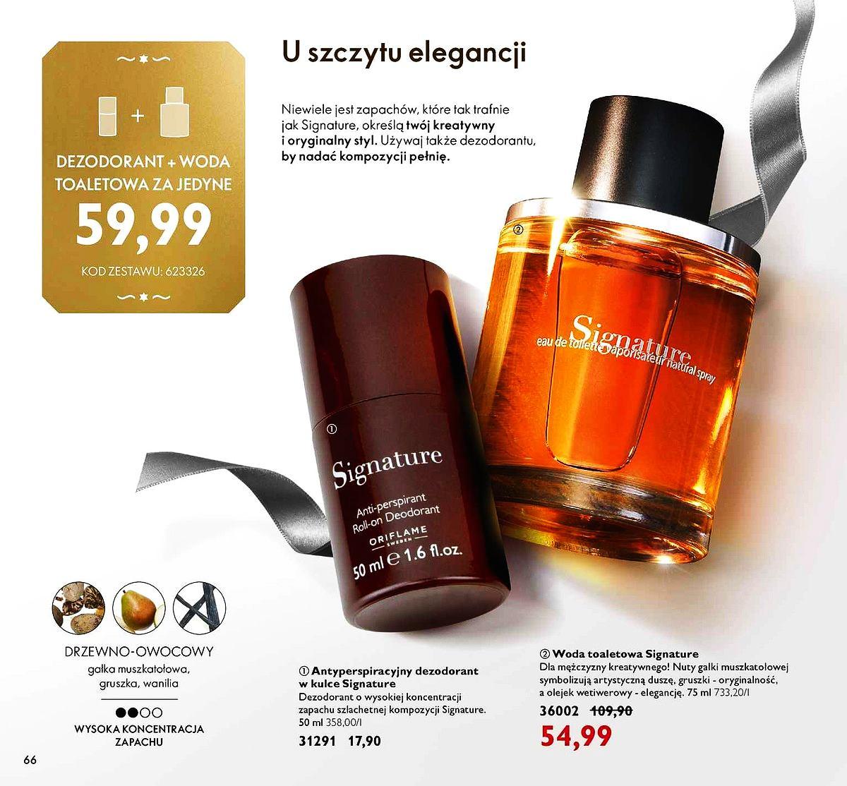 Gazetka promocyjna Oriflame str. 66
