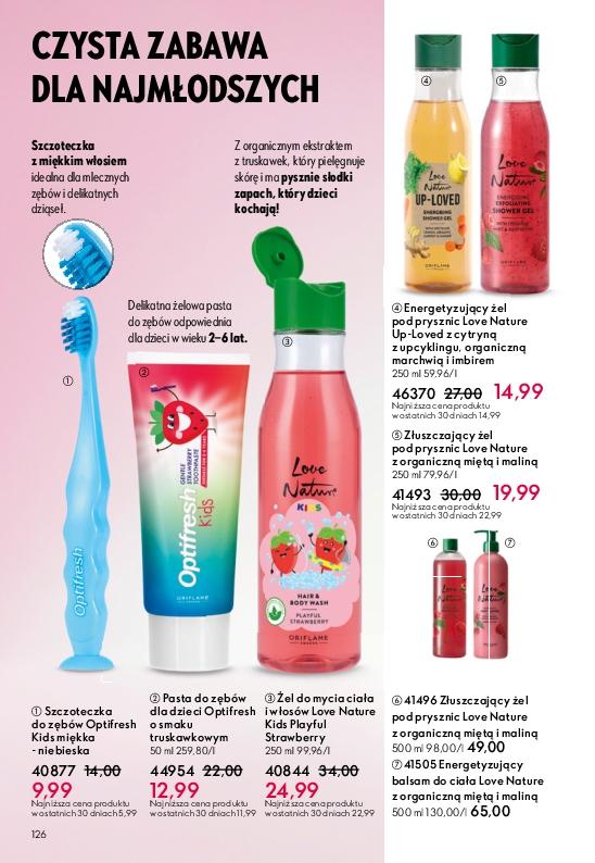 Gazetka promocyjna Oriflame str. 126