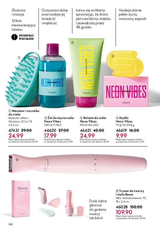 Gazetka promocyjna Oriflame str. 140