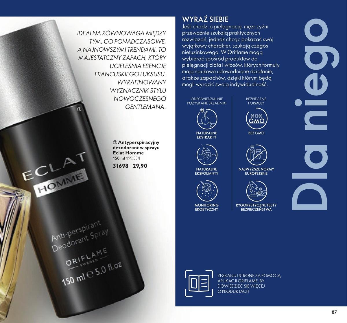 Gazetka promocyjna Oriflame str. 87