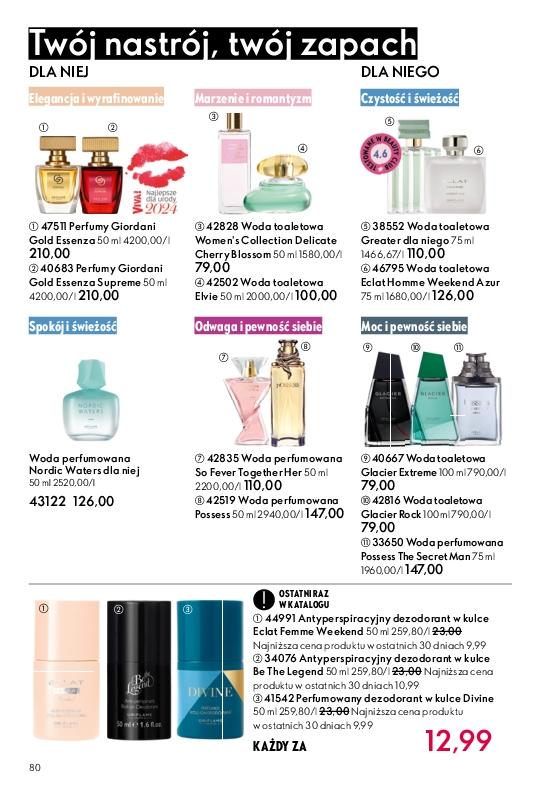 Gazetka promocyjna Oriflame str. 80