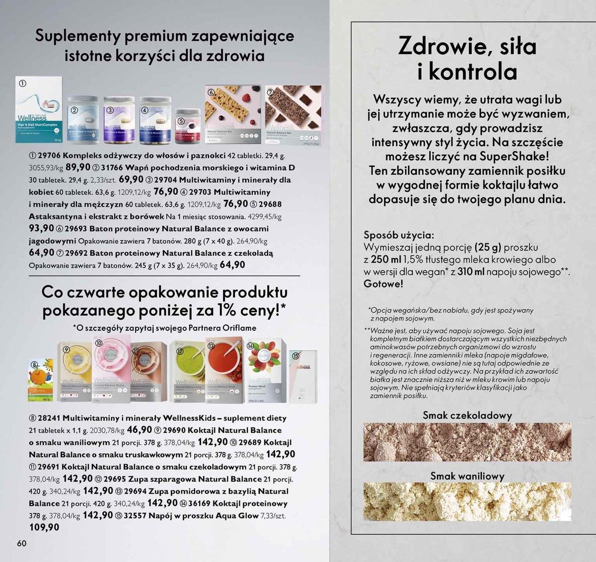 Gazetka promocyjna Oriflame str. 60