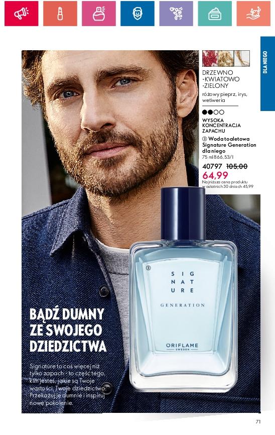 Gazetka promocyjna Oriflame str. 71