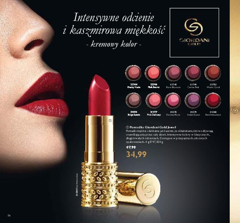 Gazetka promocyjna Oriflame str. 56