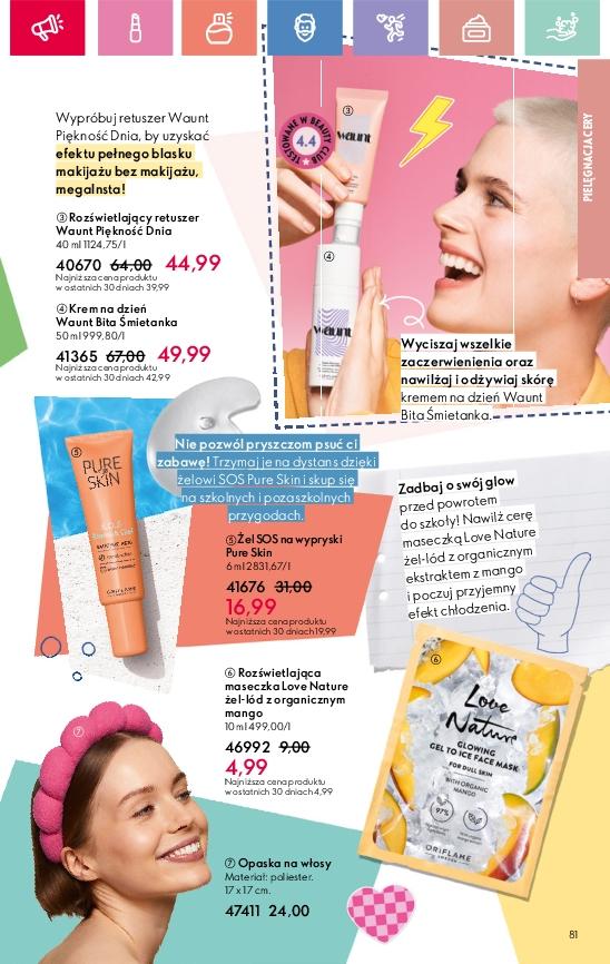 Gazetka promocyjna Oriflame str. 81