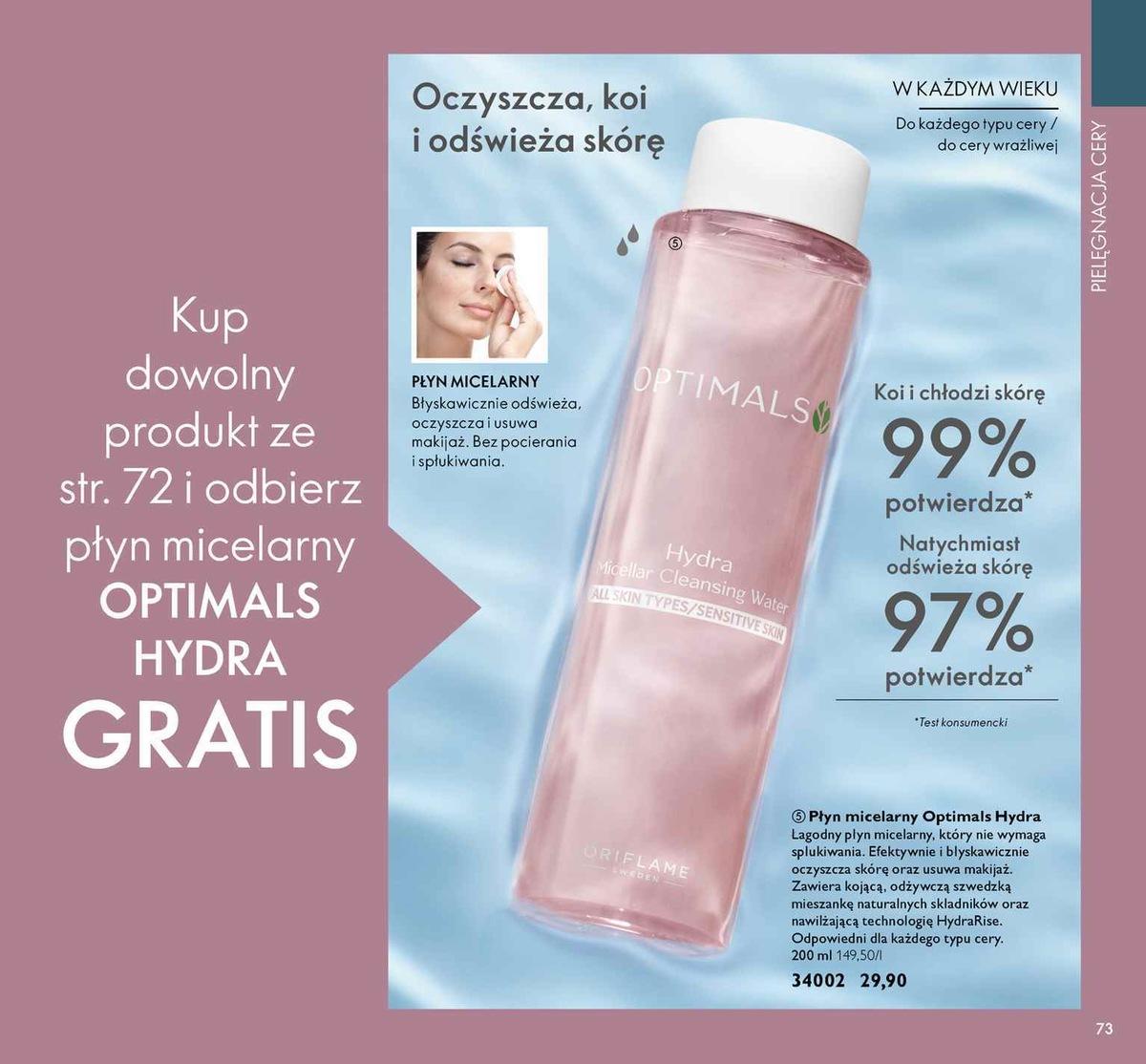 Gazetka promocyjna Oriflame str. 73