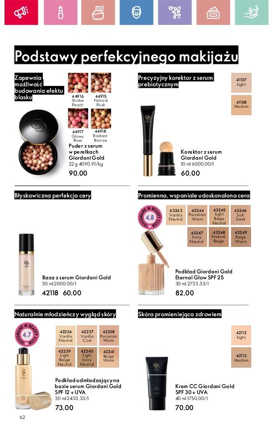 Gazetka promocyjna Oriflame str. 62