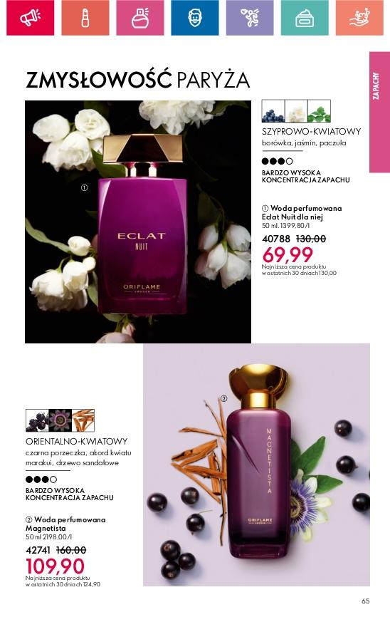 Gazetka promocyjna Oriflame str. 65