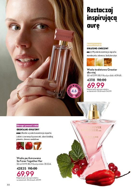 Gazetka promocyjna Oriflame str. 66