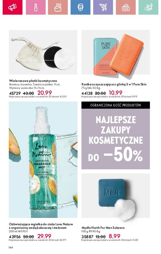 Gazetka promocyjna Oriflame str. 144