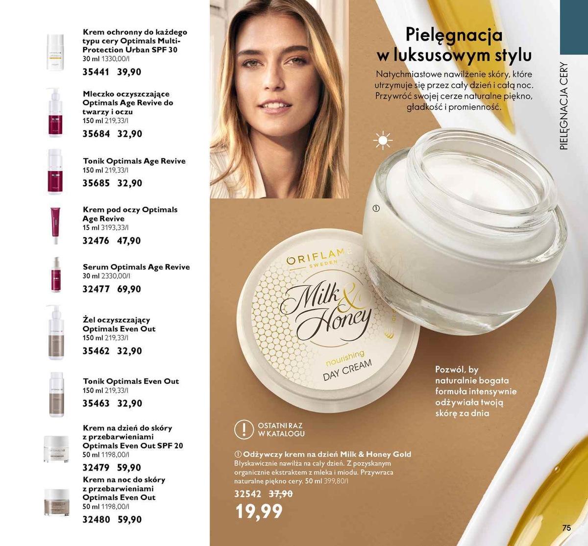 Gazetka promocyjna Oriflame str. 75