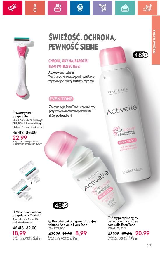 Gazetka promocyjna Oriflame str. 129