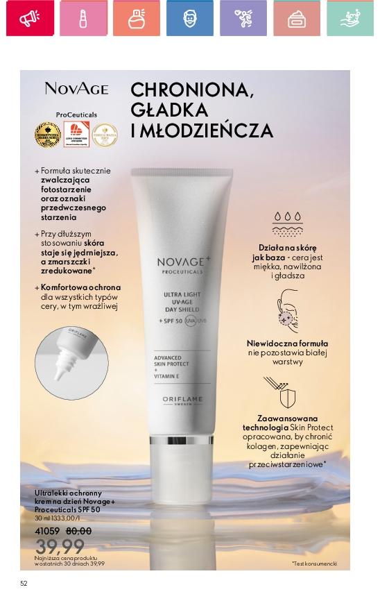Gazetka promocyjna Oriflame str. 52