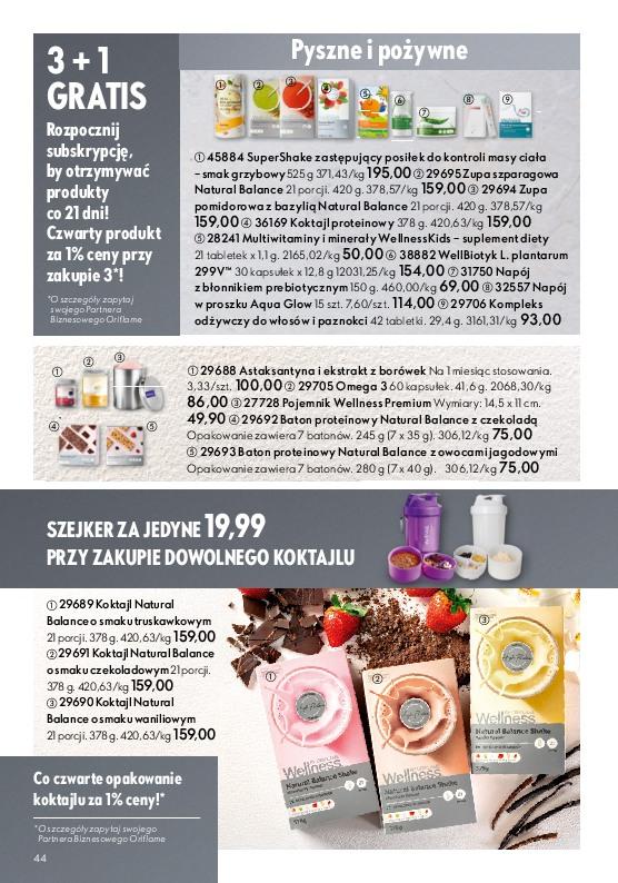 Gazetka promocyjna Oriflame str. 44