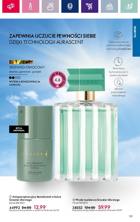 Gazetka promocyjna Oriflame str. 129