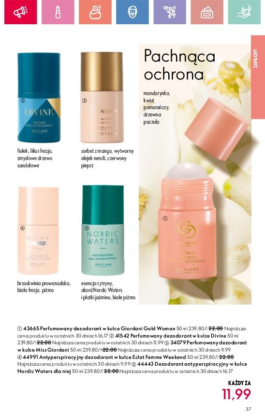 Gazetka promocyjna Oriflame str. 37