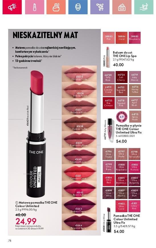 Gazetka promocyjna Oriflame str. 78