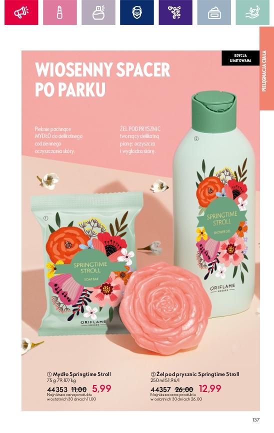 Gazetka promocyjna Oriflame str. 137