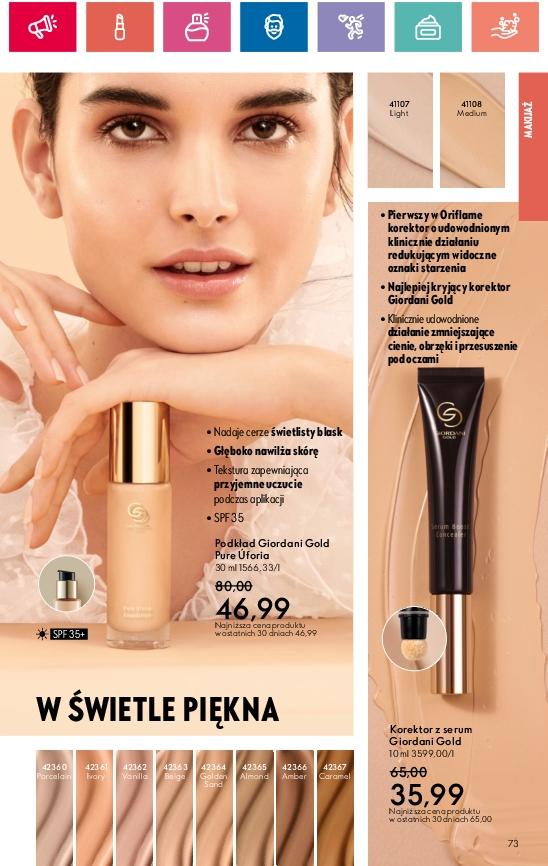 Gazetka promocyjna Oriflame str. 73