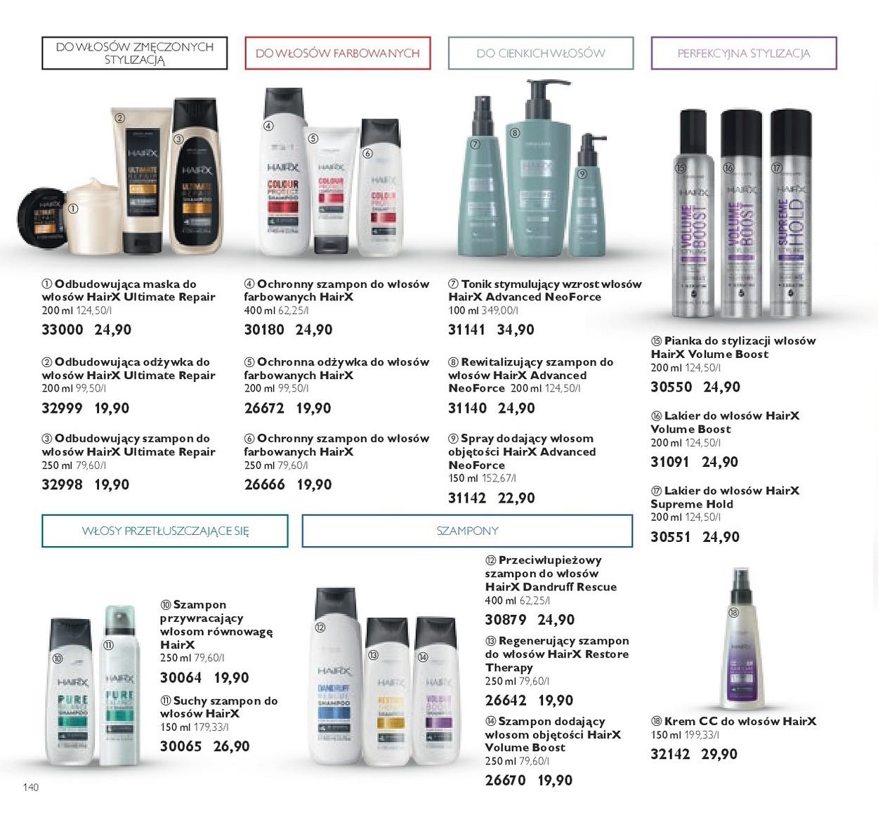 Gazetka promocyjna Oriflame str. 140