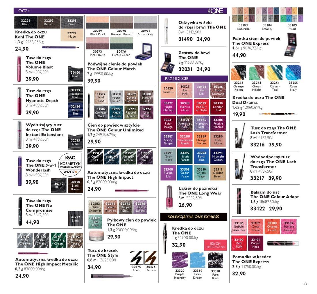 Gazetka promocyjna Oriflame str. 43