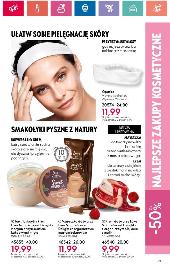 Gazetka promocyjna Oriflame str. 71