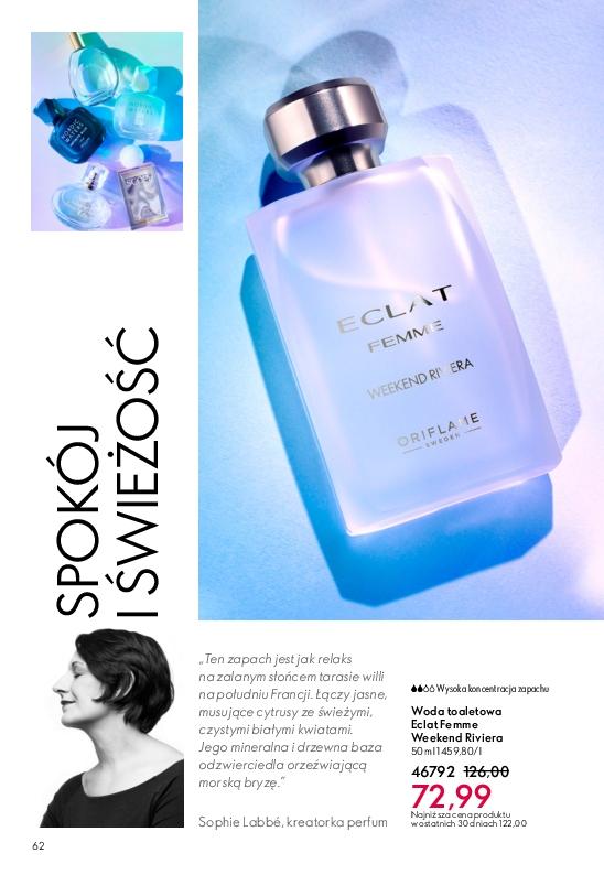 Gazetka promocyjna Oriflame str. 62