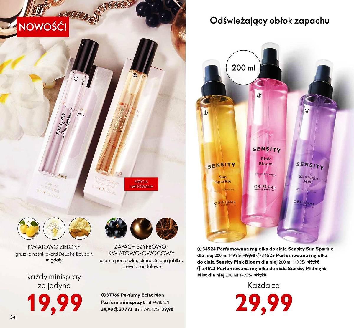 Gazetka promocyjna Oriflame str. 34