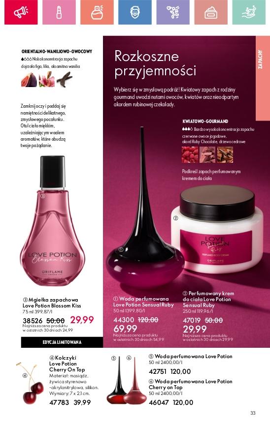 Gazetka promocyjna Oriflame str. 33