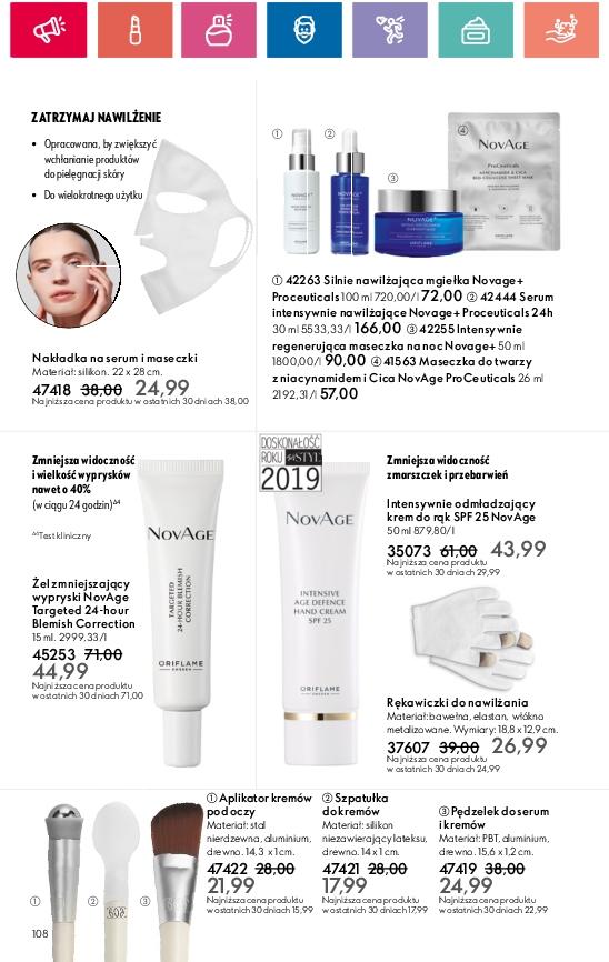 Gazetka promocyjna Oriflame str. 108