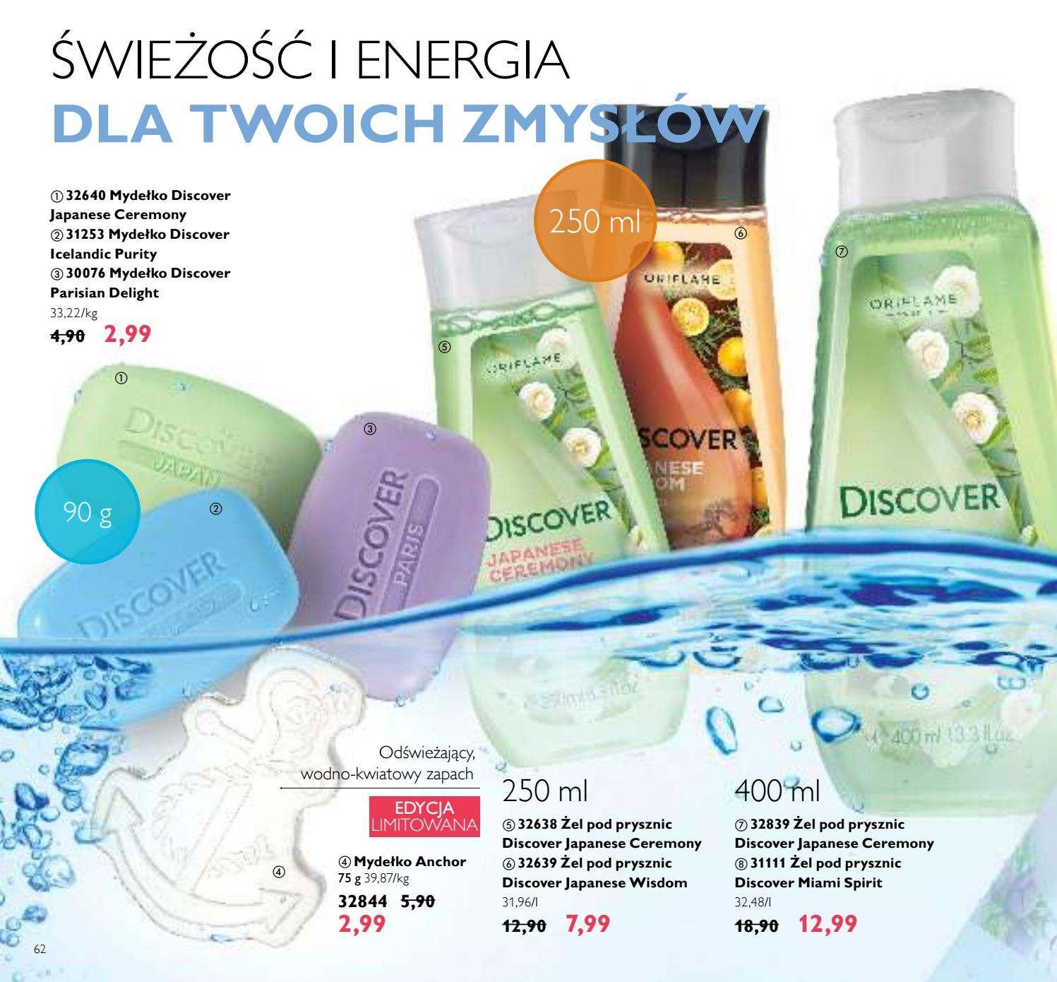 Gazetka promocyjna Oriflame str. 62
