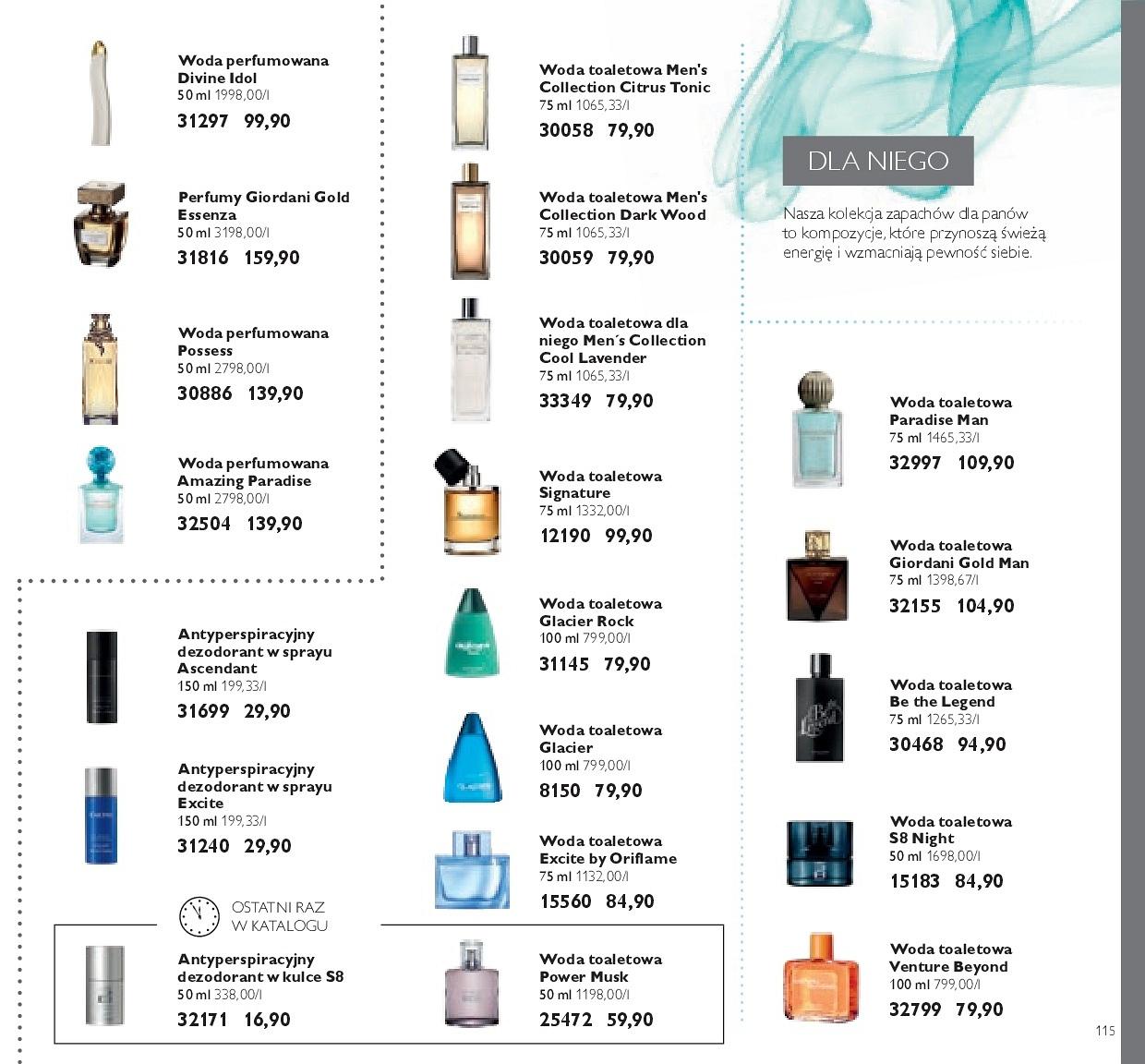 Gazetka promocyjna Oriflame str. 115