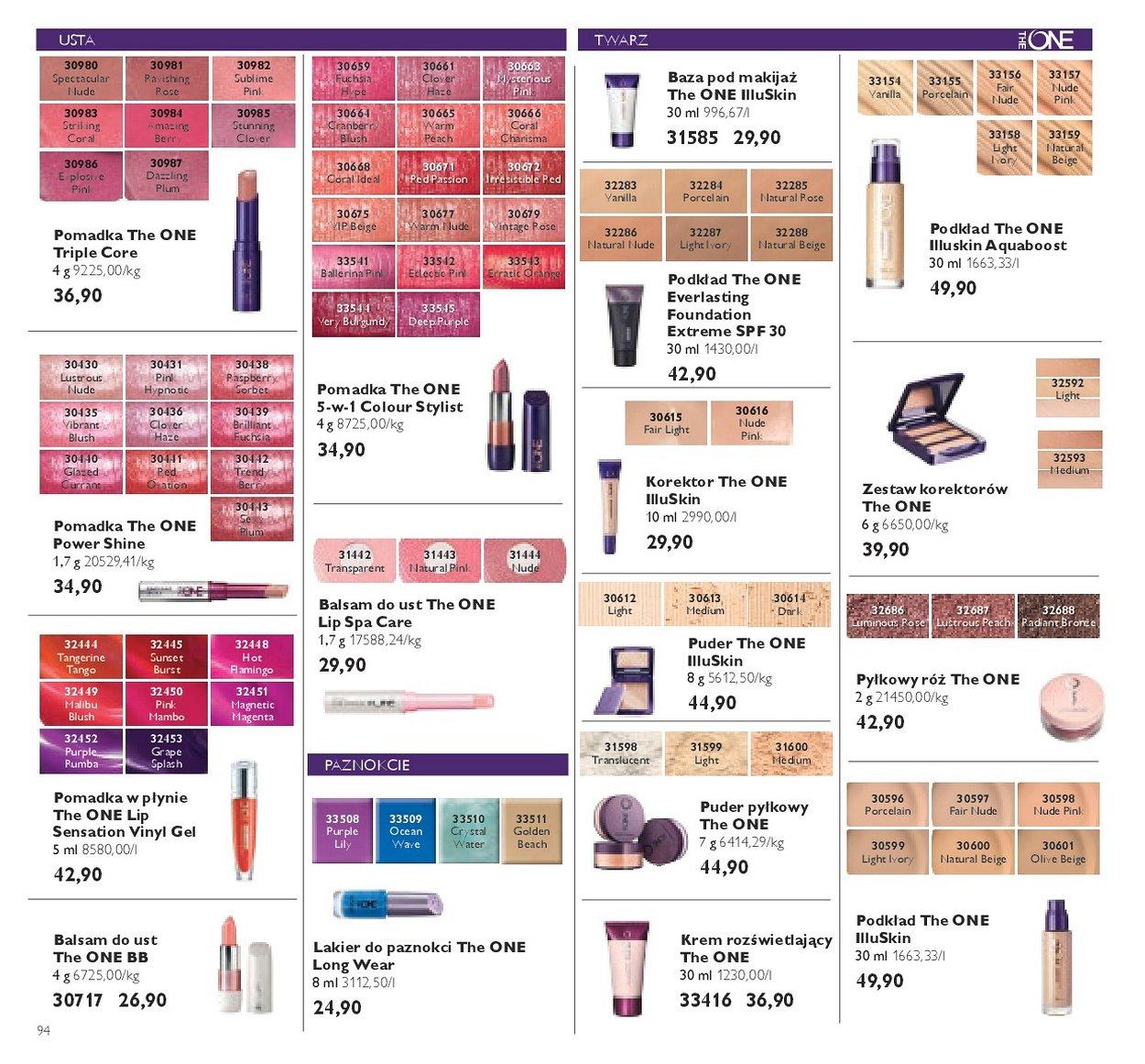 Gazetka promocyjna Oriflame str. 94