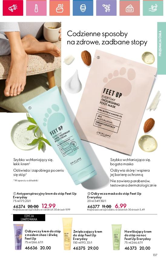 Gazetka promocyjna Oriflame str. 137