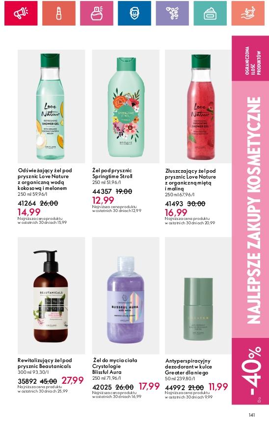 Gazetka promocyjna Oriflame str. 141