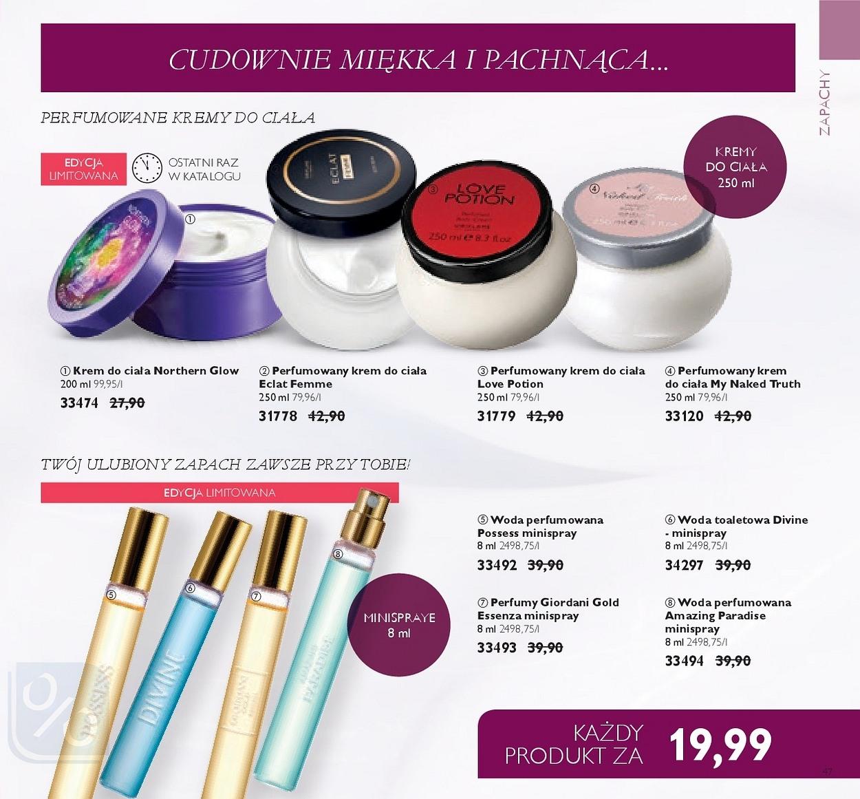 Gazetka promocyjna Oriflame str. 47