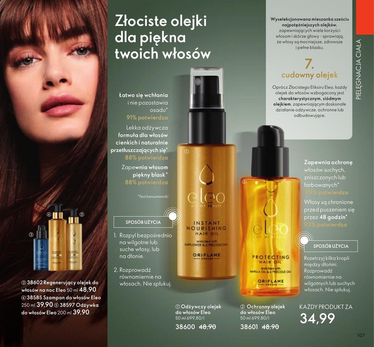 Gazetka promocyjna Oriflame str. 107
