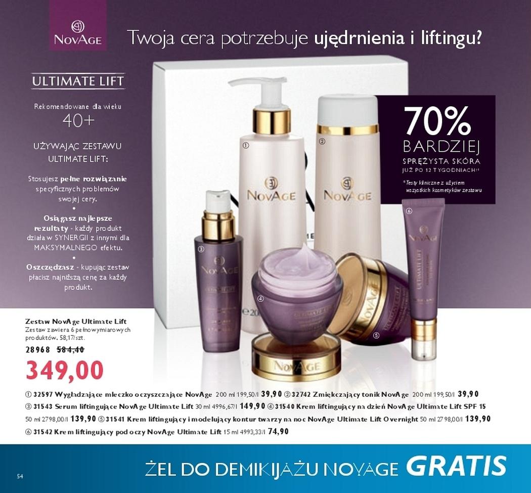 Gazetka promocyjna Oriflame str. 54
