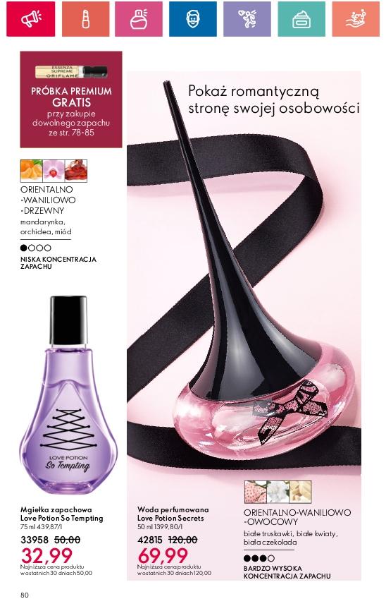 Gazetka promocyjna Oriflame str. 80