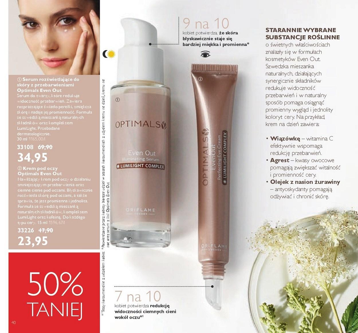Gazetka promocyjna Oriflame str. 40