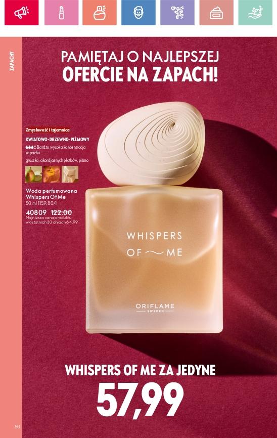Gazetka promocyjna Oriflame str. 50