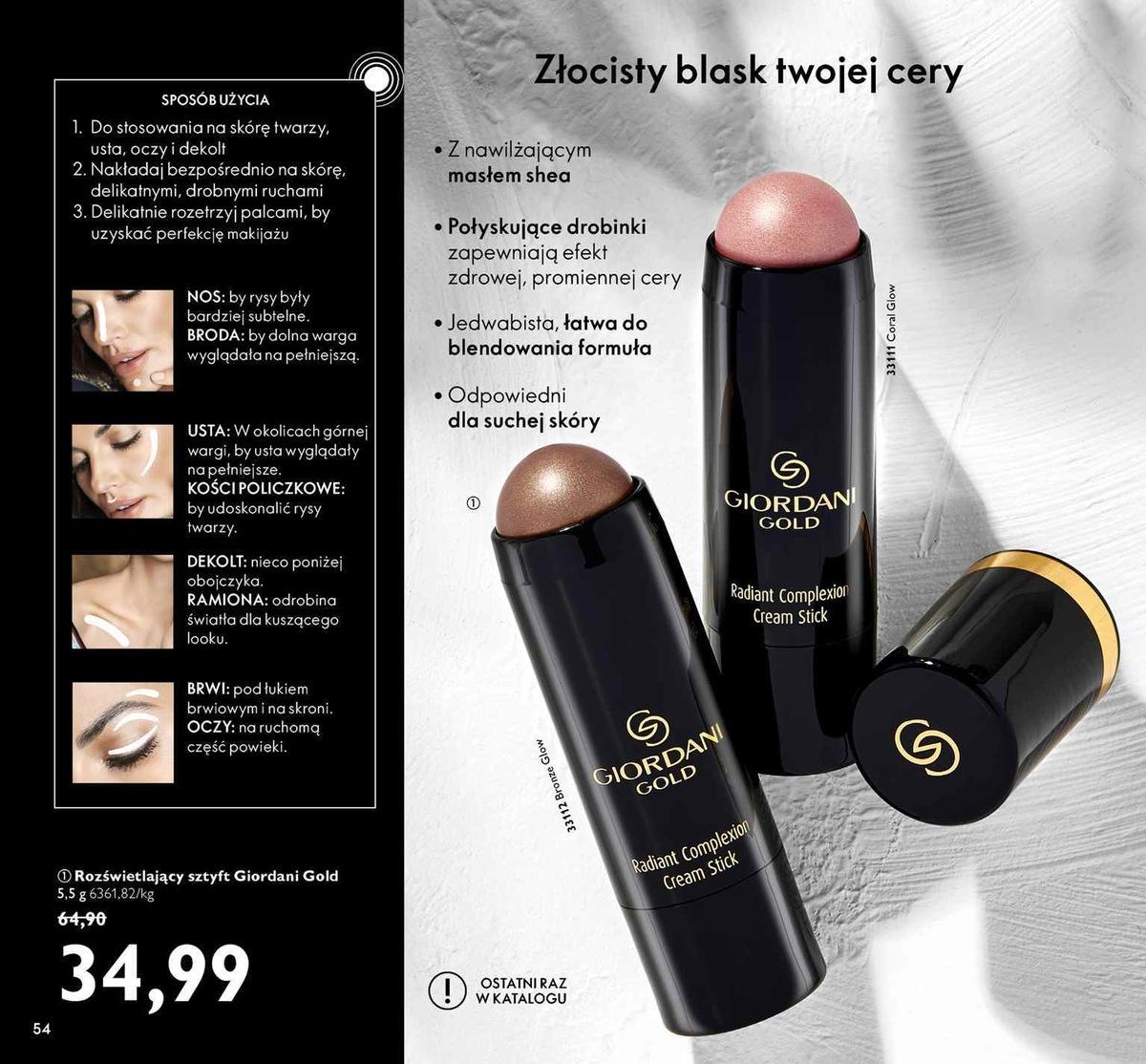 Gazetka promocyjna Oriflame str. 54