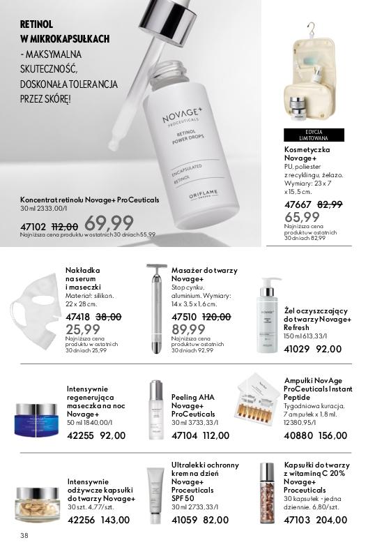 Gazetka promocyjna Oriflame str. 38
