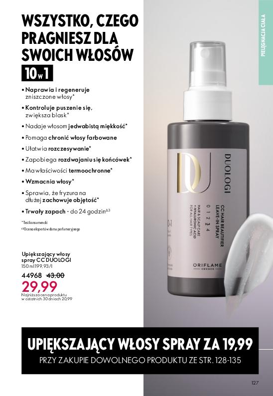 Gazetka promocyjna Oriflame str. 127