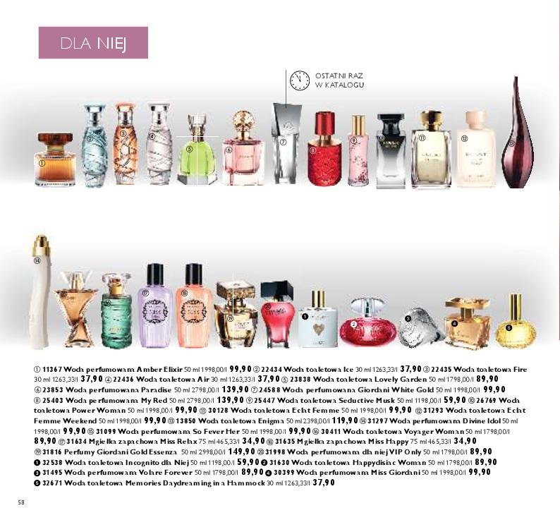 Gazetka promocyjna Oriflame str. 58