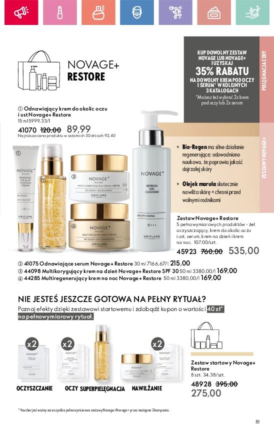 Gazetka promocyjna Oriflame str. 81