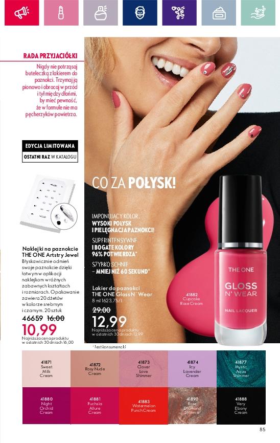 Gazetka promocyjna Oriflame str. 85