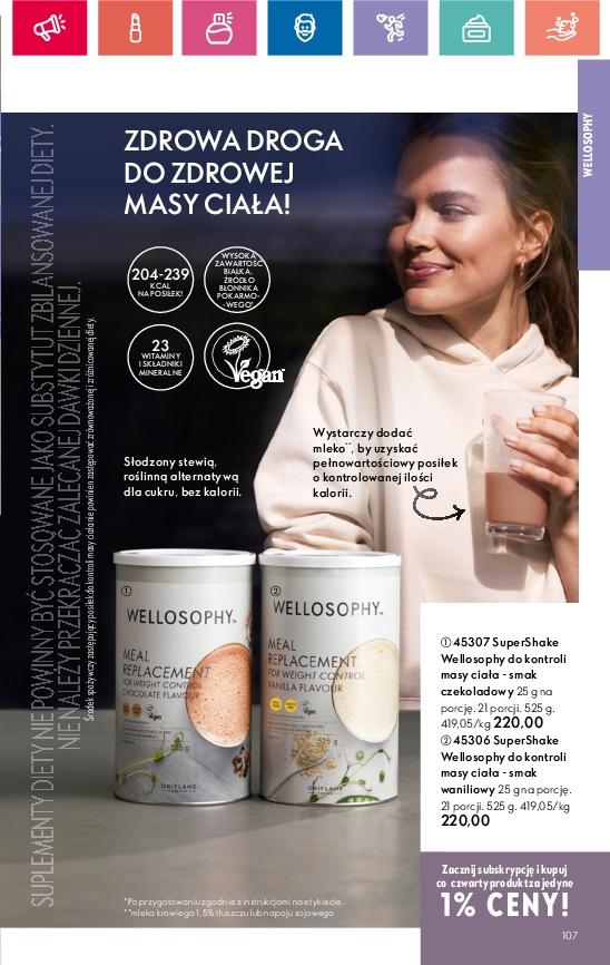 Gazetka promocyjna Oriflame str. 107