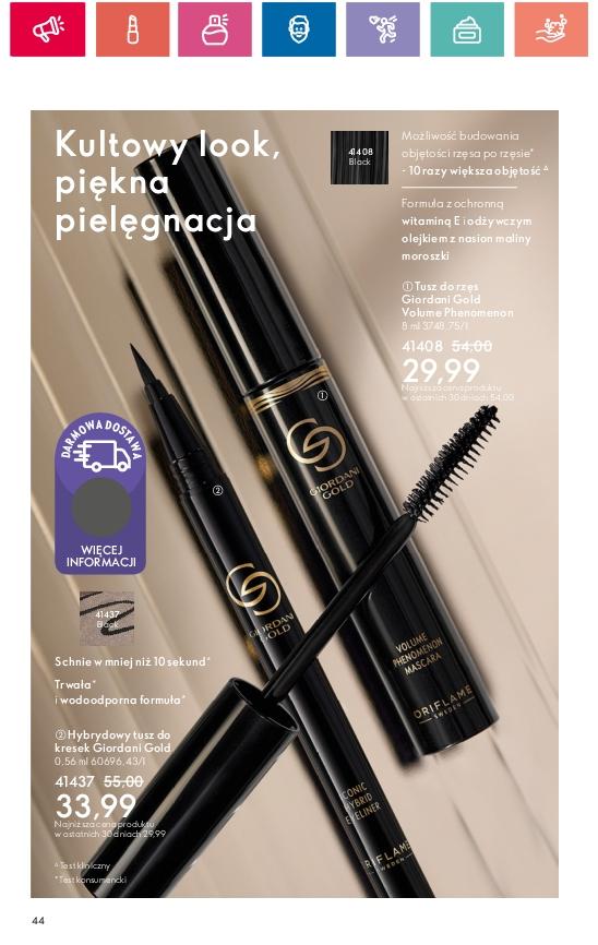 Gazetka promocyjna Oriflame str. 44